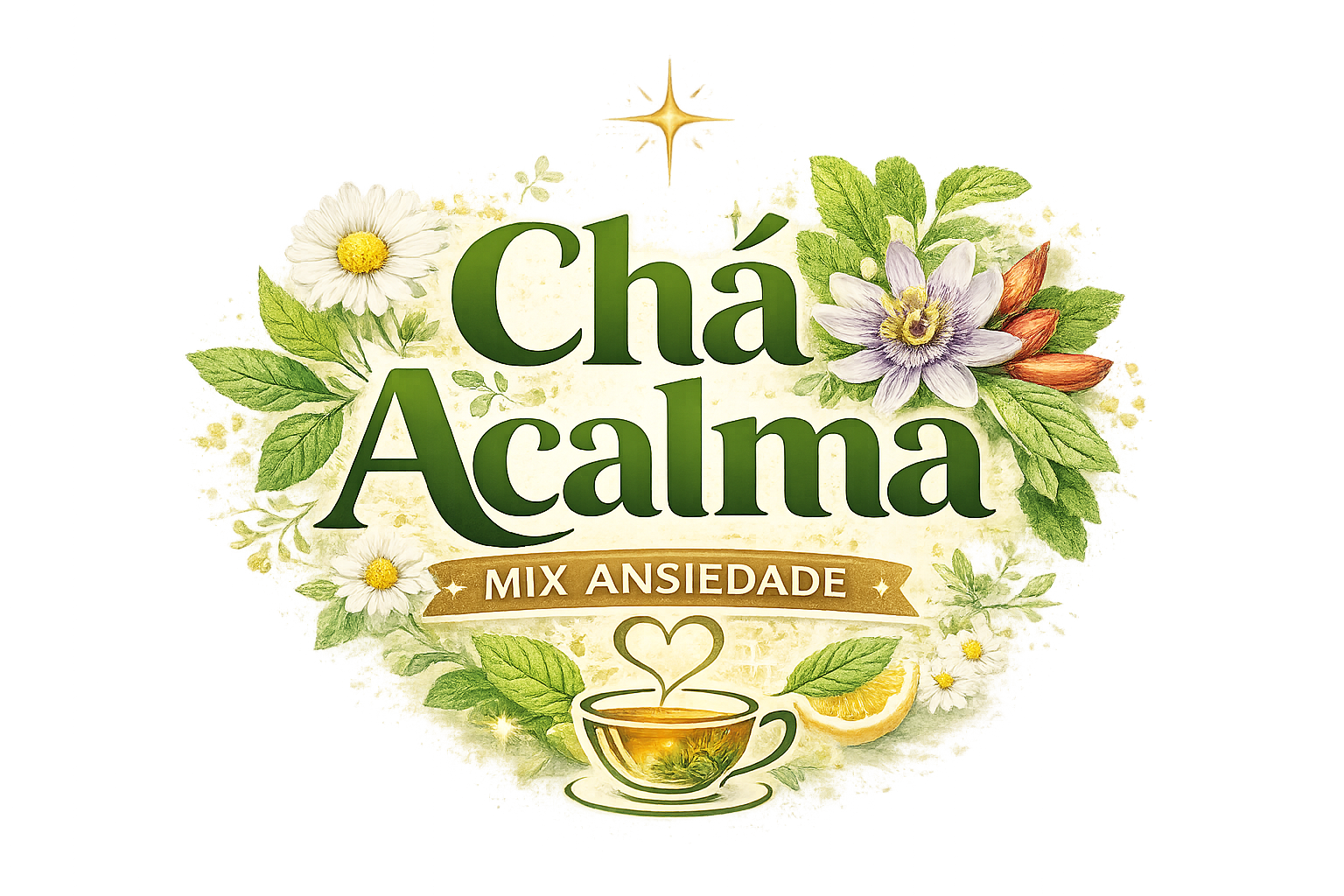 Logomarca Chá Acalma – Mix Ansiedade